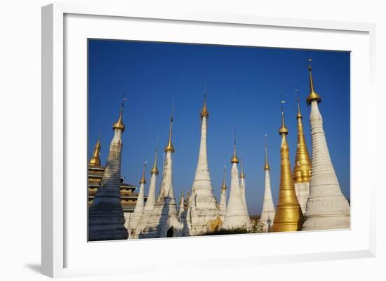 Monastery, Ywama Village, Inle Lake, Shan State, Myanmar (Burma), Asia-Tuul-Framed Photographic Print