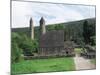Monastic Gateway, Round Tower Dating from 10th to 12th Centuries, Glendalough, County Wicklow-Gavin Hellier-Mounted Photographic Print