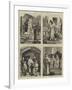 Monastic Life in England-null-Framed Giclee Print