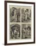 Monastic Life in England-null-Framed Giclee Print