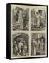 Monastic Life in England-null-Framed Stretched Canvas