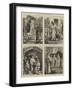 Monastic Life in England-null-Framed Giclee Print