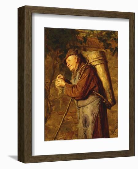 Monastic Produce, 1888-Eduard Grutzner-Framed Giclee Print