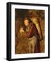 Monastic Produce-Eduard Grutzner-Framed Giclee Print