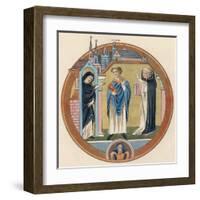 Monastical Habits-null-Framed Art Print