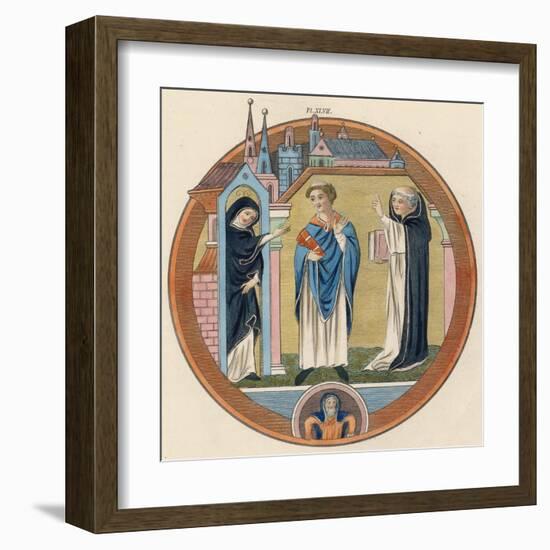 Monastical Habits-null-Framed Art Print