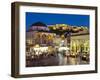 Monastiraki Square and Acropolis, Monastiraki, Athens, Greece-Doug Pearson-Framed Photographic Print