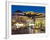 Monastiraki Square and Acropolis, Monastiraki, Athens, Greece-Doug Pearson-Framed Photographic Print