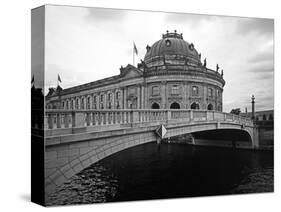 Monbijou Bridge Spanning the Spree River-Murat Taner-Stretched Canvas