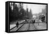 Moncton, WA, 1911-Asahel Curtis-Framed Stretched Canvas