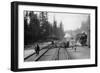 Moncton, WA, 1911-Asahel Curtis-Framed Giclee Print