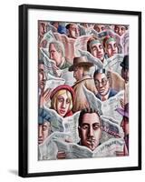 Monday 2nd-PJ Crook-Framed Giclee Print