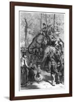 Monday Afternoon at the Zoological Society's Gardens, 1871-Charles Joseph Staniland-Framed Giclee Print