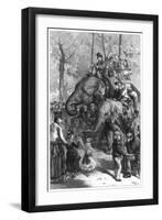 Monday Afternoon at the Zoological Society's Gardens, 1871-Charles Joseph Staniland-Framed Giclee Print