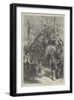 Monday Afternoon at the Zoological Society's Gardens-Charles Joseph Staniland-Framed Giclee Print