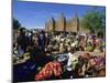 Monday Market Outside the Grand Mosque, UNESCO World Heritage Site, Djenne, Mali, West Africa-Morandi Bruno-Mounted Photographic Print