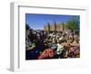 Monday Market Outside the Grand Mosque, UNESCO World Heritage Site, Djenne, Mali, West Africa-Morandi Bruno-Framed Photographic Print