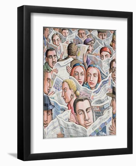 Monday Morning, 2001-PJ Crook-Framed Premium Giclee Print