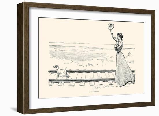 Monday Morning-Charles Dana Gibson-Framed Art Print