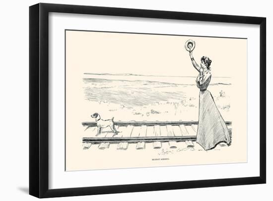 Monday Morning-Charles Dana Gibson-Framed Art Print