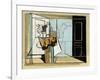 Monday, the Open Window; Lundi, La Fenetre Ouverte, 1929-Louis Marcoussis-Framed Giclee Print