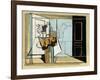 Monday, the Open Window; Lundi, La Fenetre Ouverte, 1929-Louis Marcoussis-Framed Giclee Print