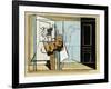 Monday, the Open Window; Lundi, La Fenetre Ouverte, 1929-Louis Marcoussis-Framed Giclee Print