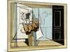 Monday, the Open Window; Lundi, La Fenetre Ouverte, 1929-Louis Marcoussis-Mounted Giclee Print