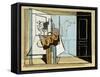 Monday, the Open Window-Louis Marcoussis-Framed Stretched Canvas