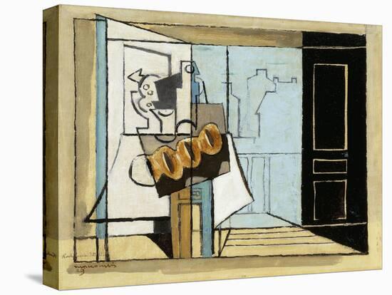 Monday, the Open Window-Louis Marcoussis-Stretched Canvas