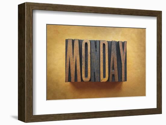 Monday-enterlinedesign-Framed Photographic Print