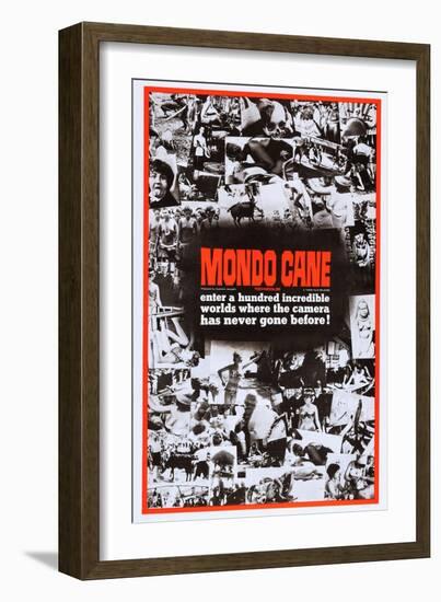 Mondo Cane-null-Framed Art Print