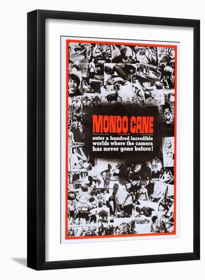 Mondo Cane-null-Framed Art Print