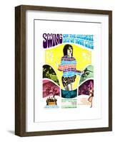 MONDO MOD, poster art, 1967-null-Framed Art Print