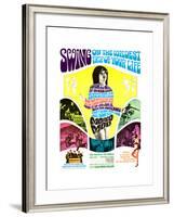 MONDO MOD, poster art, 1967-null-Framed Art Print