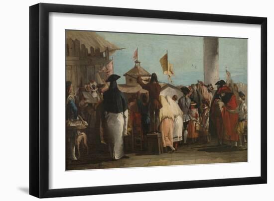 Mondo Novo, Ca 1764-1765-Giandomenico Tiepolo-Framed Giclee Print