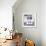 Mondrian Blackberry 1-Albert Koetsier-Framed Art Print displayed on a wall