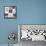 Mondrian Blackberry 2-Albert Koetsier-Framed Stretched Canvas displayed on a wall