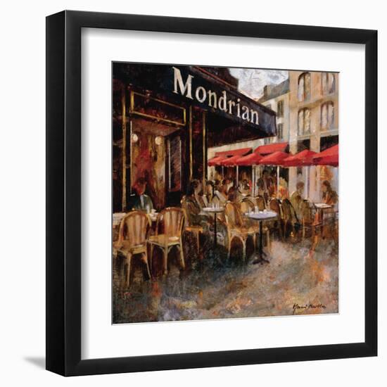Mondrian Café-Noemi Martin-Framed Art Print