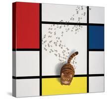 Mondrian Cat-Chameleon Design, Inc.-Stretched Canvas