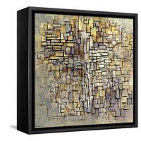 Mondrian: Composition, 1913-Piet Mondrian-Framed Stretched Canvas