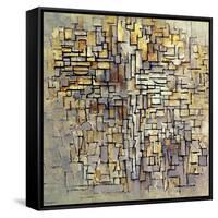 Mondrian: Composition, 1913-Piet Mondrian-Framed Stretched Canvas