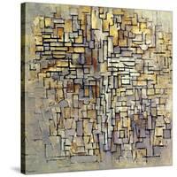 Mondrian: Composition, 1913-Piet Mondrian-Stretched Canvas