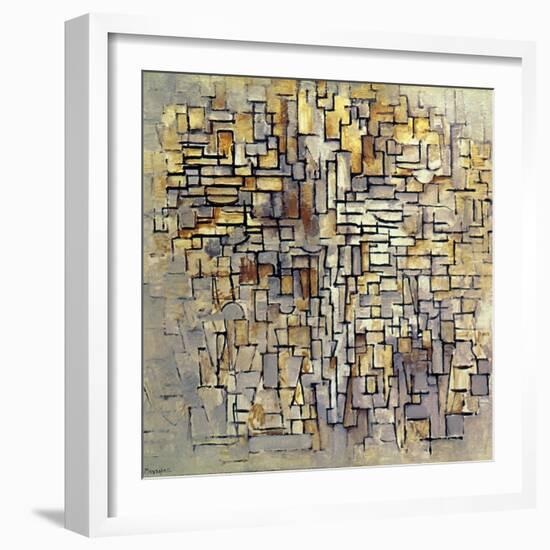 Mondrian: Composition, 1913-Piet Mondrian-Framed Giclee Print