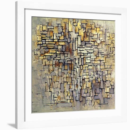 Mondrian: Composition, 1913-Piet Mondrian-Framed Giclee Print