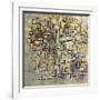 Mondrian: Composition, 1913-Piet Mondrian-Framed Giclee Print