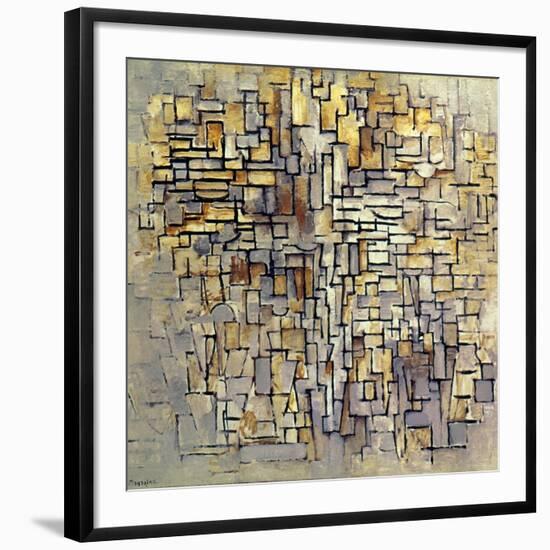 Mondrian: Composition, 1913-Piet Mondrian-Framed Giclee Print