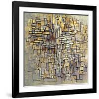 Mondrian: Composition, 1913-Piet Mondrian-Framed Giclee Print