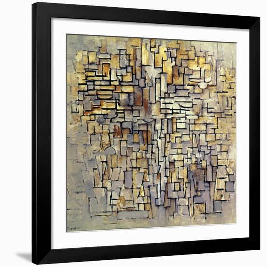 Mondrian: Composition, 1913-Piet Mondrian-Framed Giclee Print