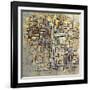 Mondrian: Composition, 1913-Piet Mondrian-Framed Giclee Print